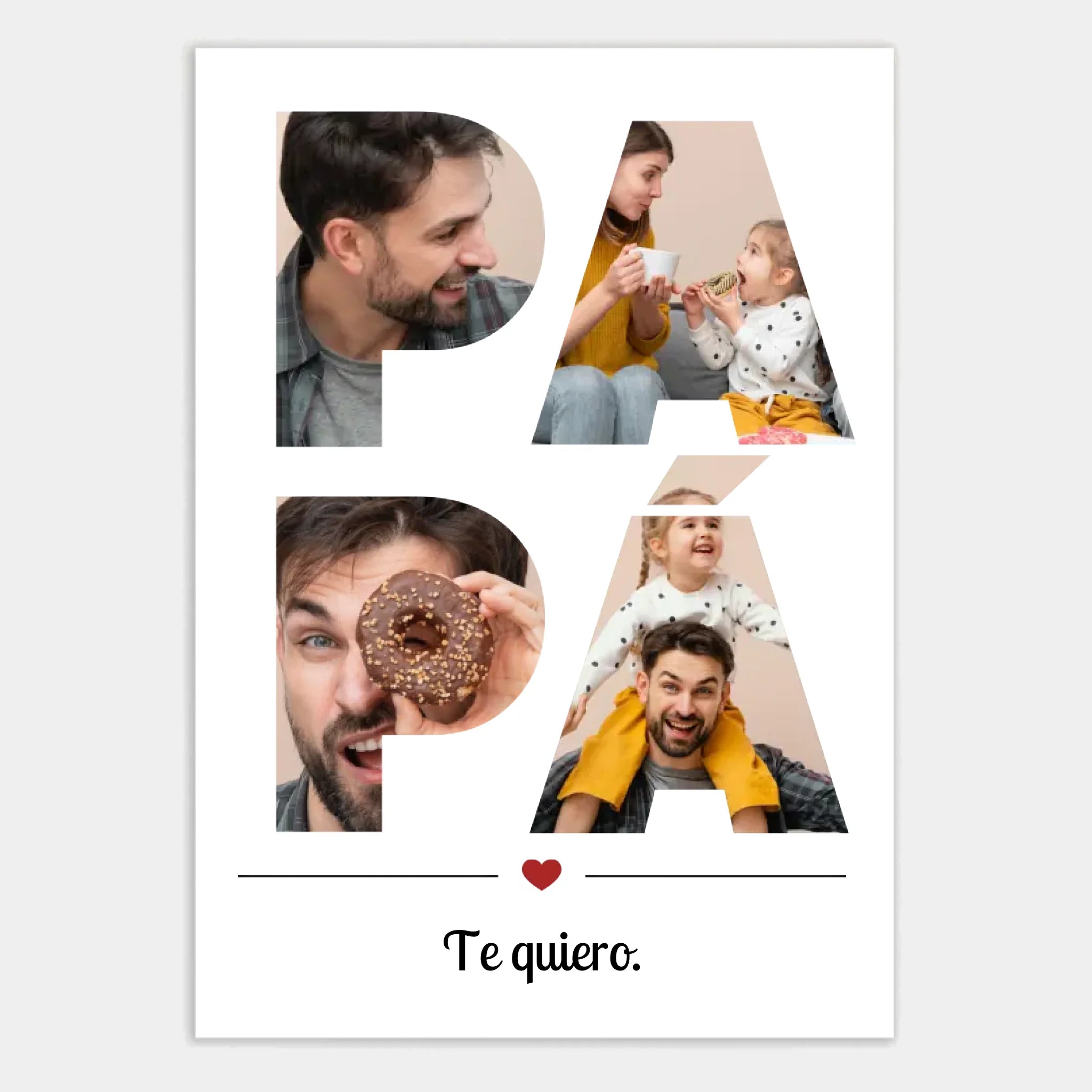 Affiche personnalisée cadeau