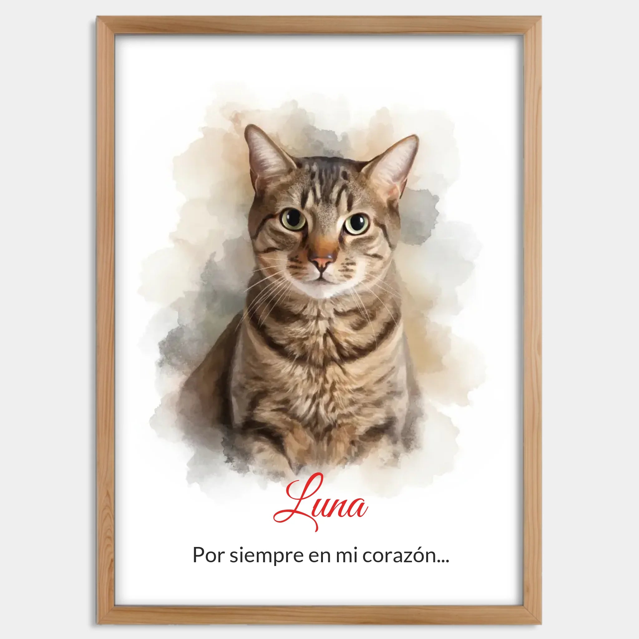 Cadre bois personnalisé cadeau