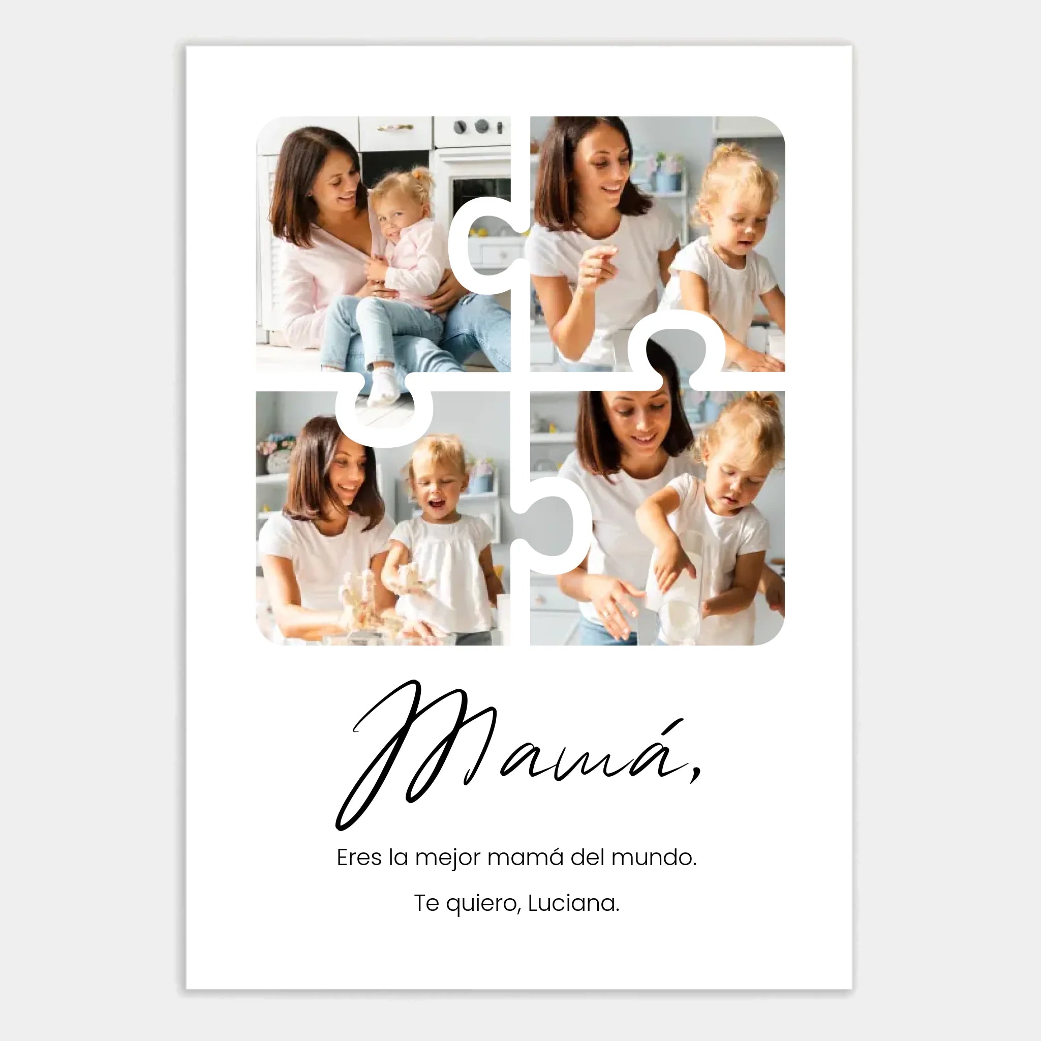 Affiche personnalisée cadeau