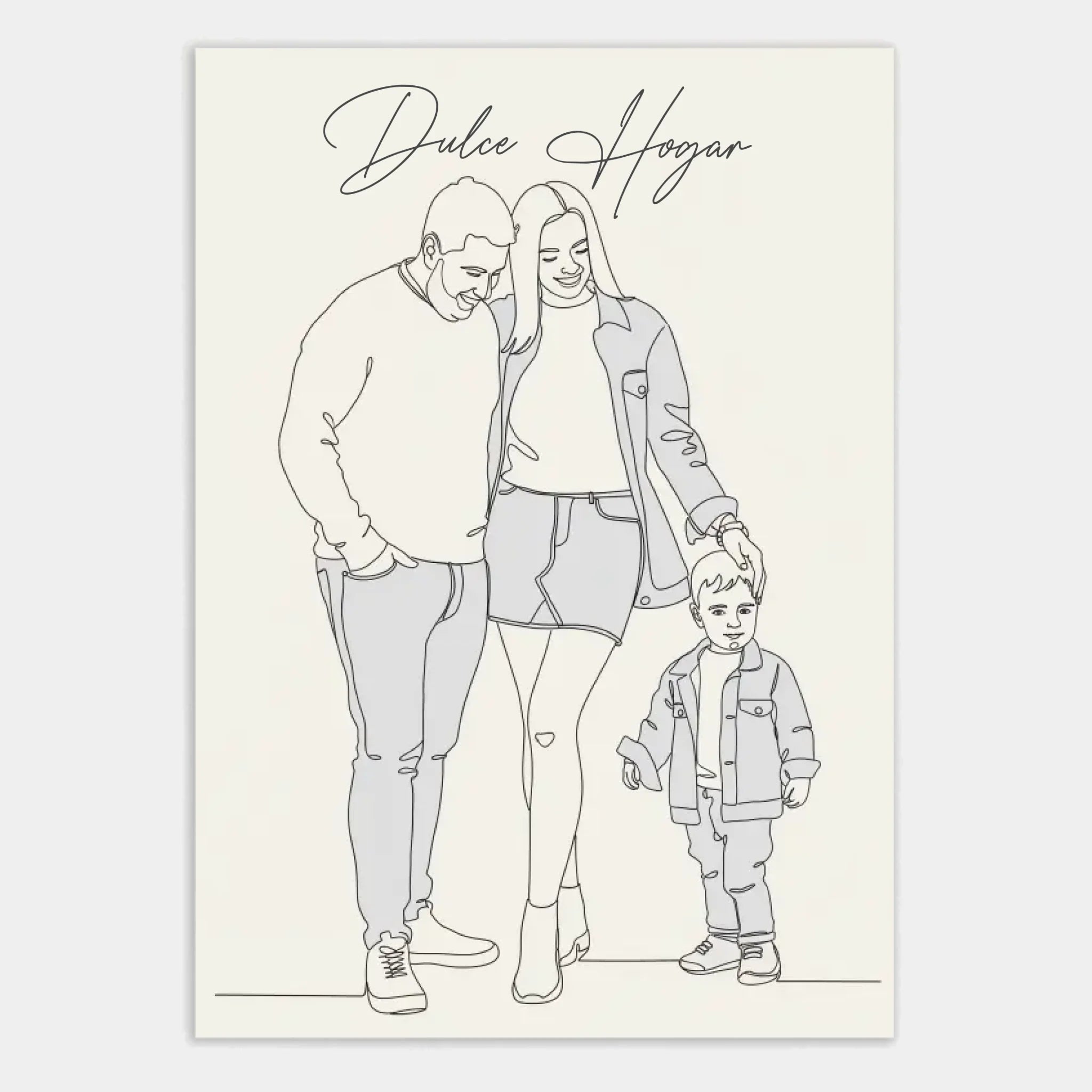 Affiche personnalisée cadeau